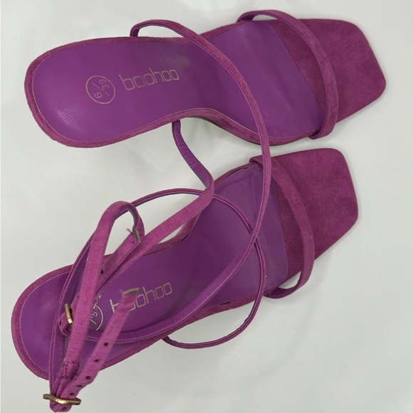 Raspberry (purple) stiletto heels NIB - Picture 7 of 7